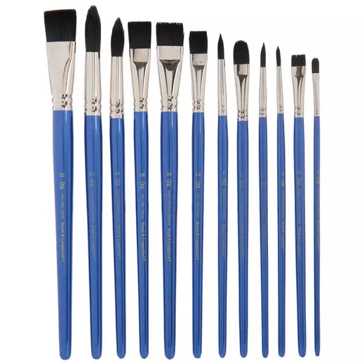 Watercolor paintbrush set 12 piece