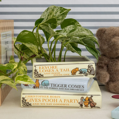 STACKED BOOK PLANTER, THE HOUSE AT POOH CORNER - Persnickety Shop