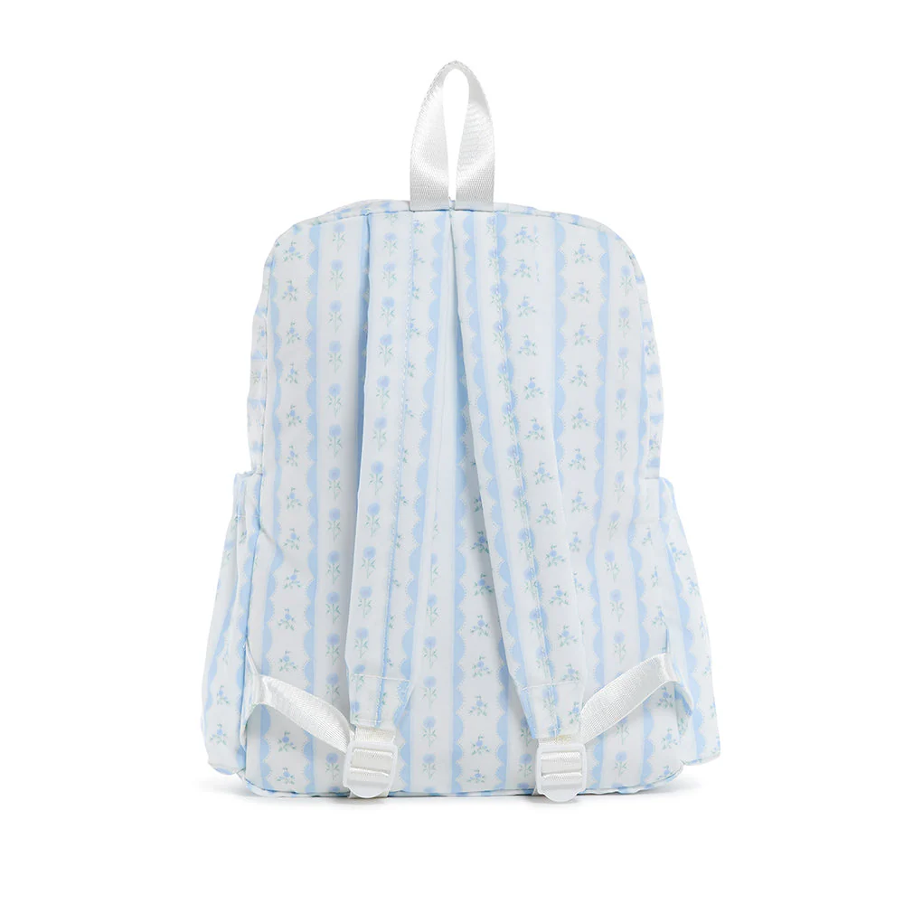 BACKPACKER - BACKPACK RIBBON FLORAL BLUE - Persnickety Shop