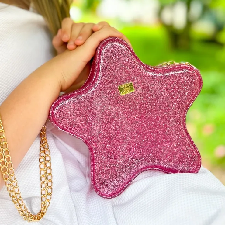 Taylor Light Pink Sparkle Purse- CARRYING KIND - Persnickety Shop