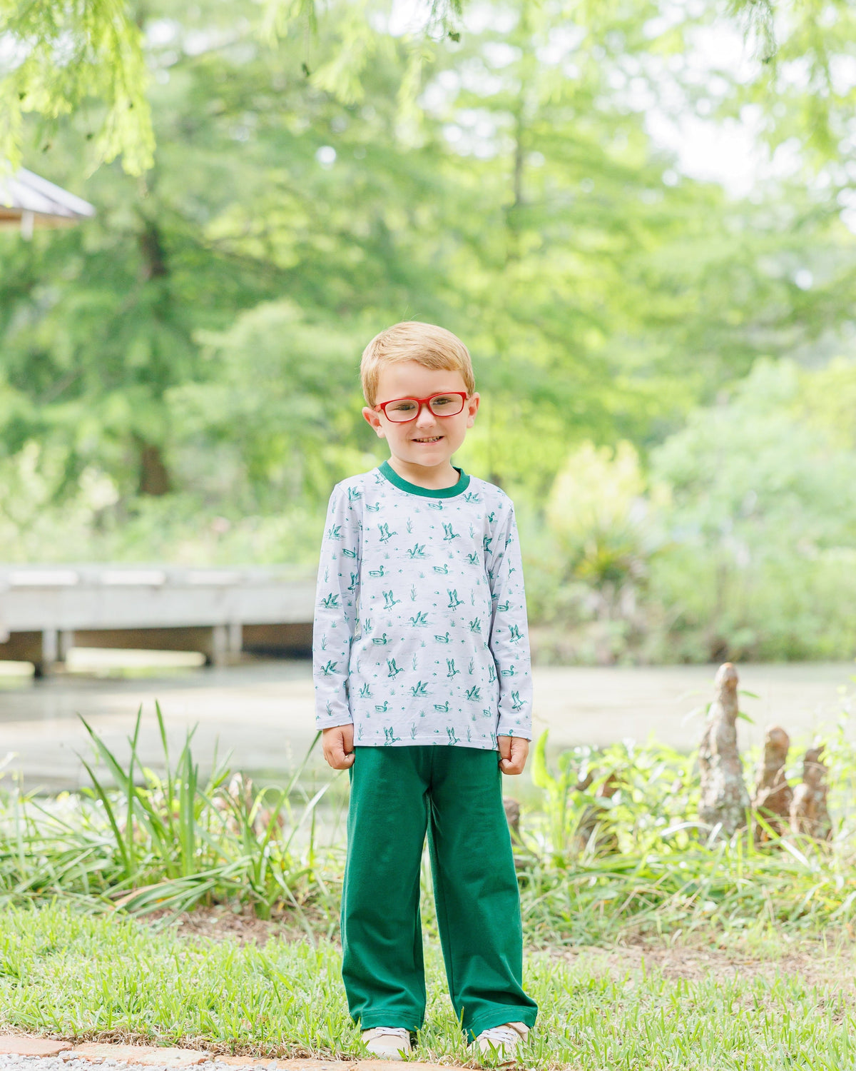 Jellybean by Smock Candy Marsh Mallards Thomas Pants Set