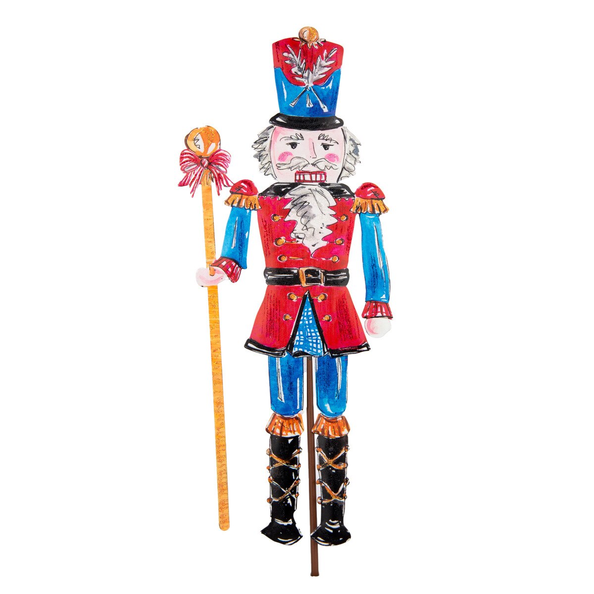 The Round Top – Traditional Nutcracker Stake Art by Rosanne Beck - Persnickety Shop