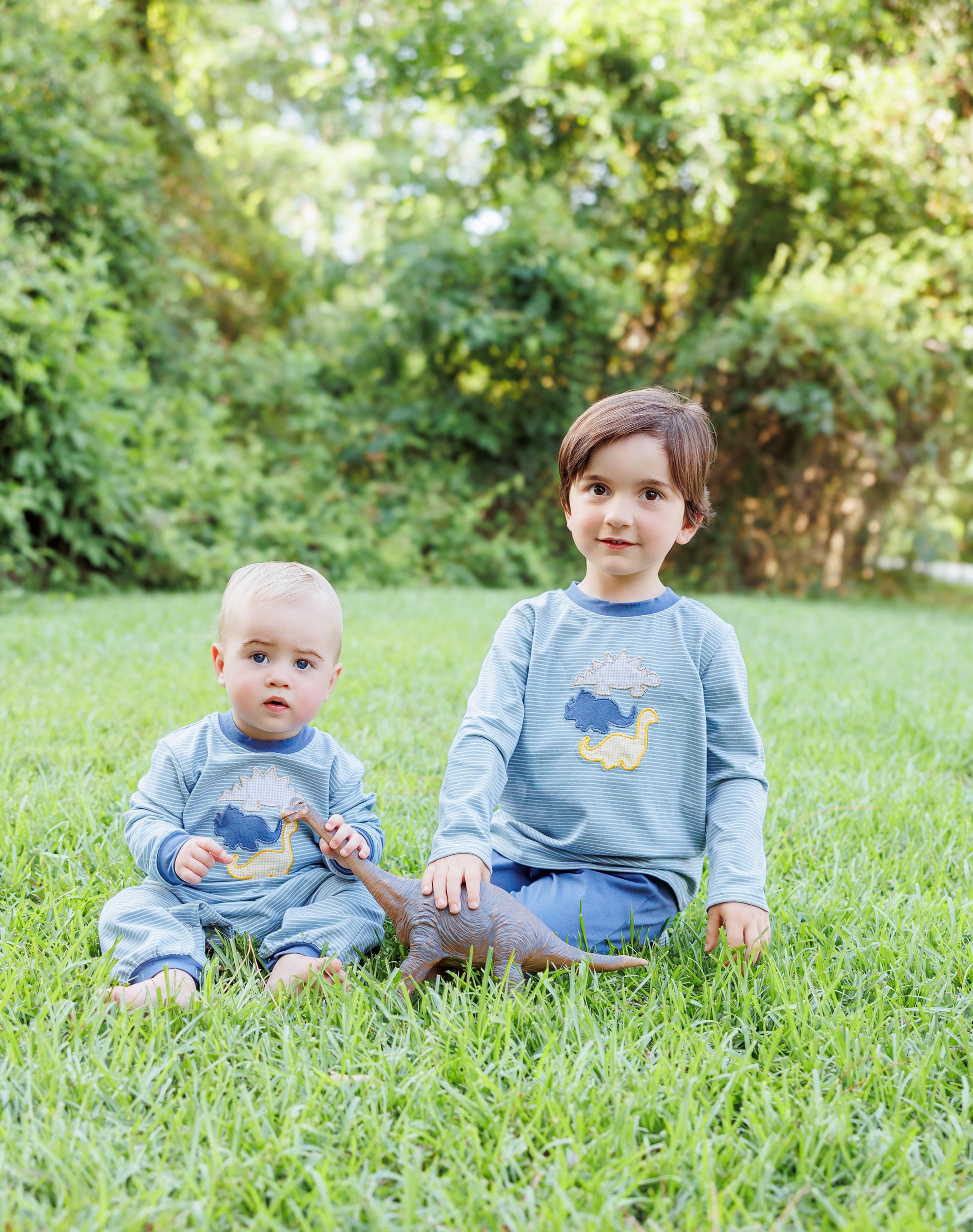 PRE-ORDER | Fall Fossils Pant Set Jellybean by Smock Candy - Persnickety Shop