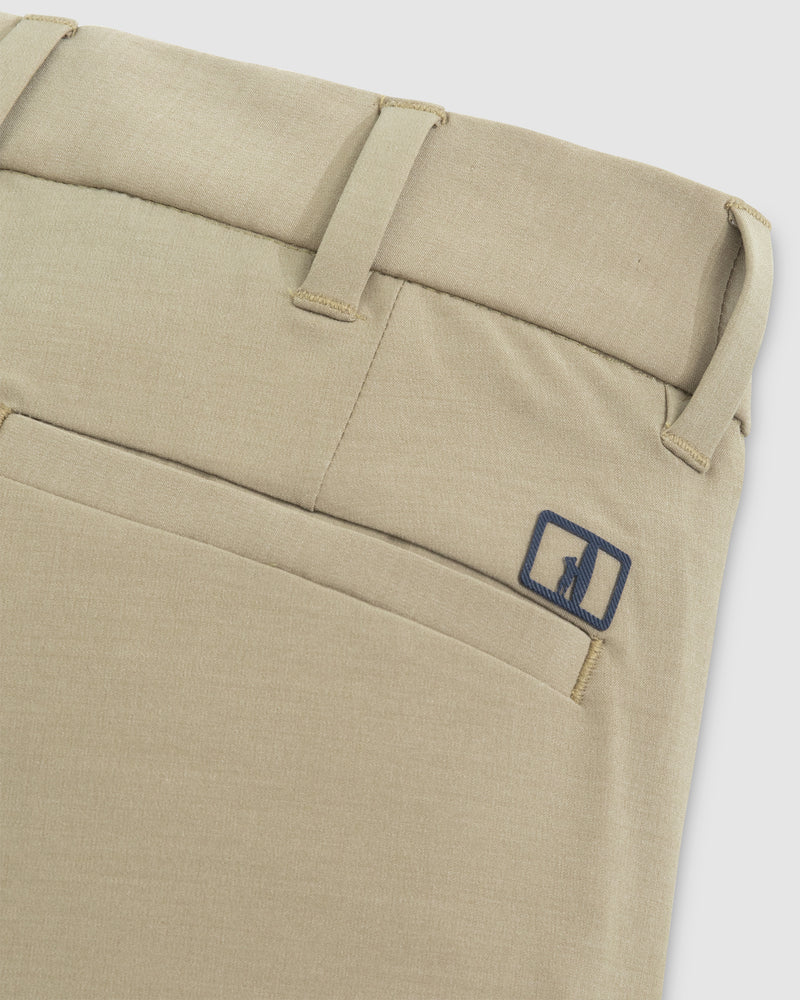 Johnnie-O Mulligan Jr. Performance Shorts Light Khaki - Persnickety Shop