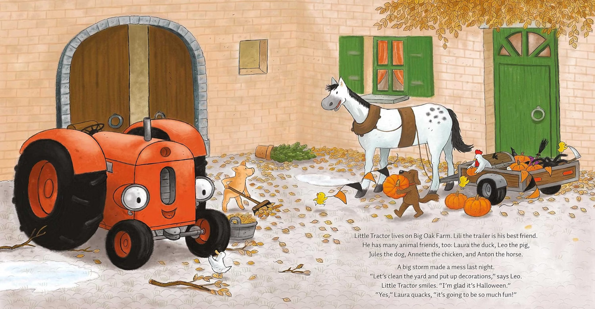Little Tractor's Halloween