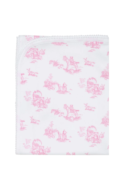 Nella Pima Pink Toile Collection for Baby - Persnickety Shop