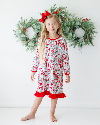 PRE-ORDER |Wrapped in a Bow Dress Jellybean by Smock Candy - Persnickety Shop