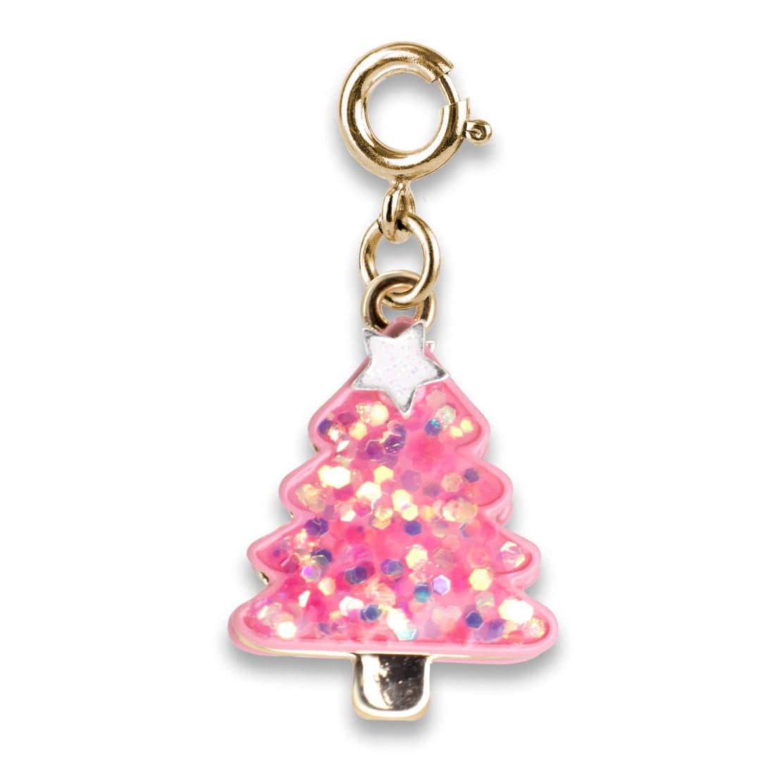 CHARM IT® Gold Pink Christmas Tree Charm - Persnickety Shop