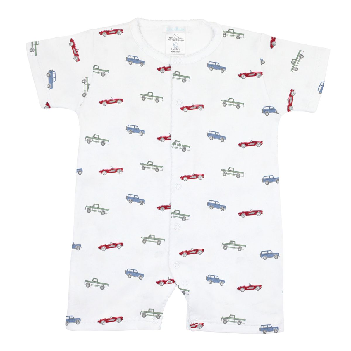 LYDA BABY SUMMER CARS Boy Romper - Persnickety Shop