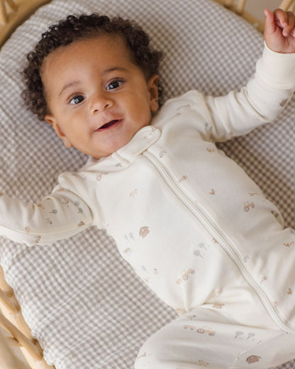 Zip Longsleeve Sleeper || Farm - Persnickety Shop
