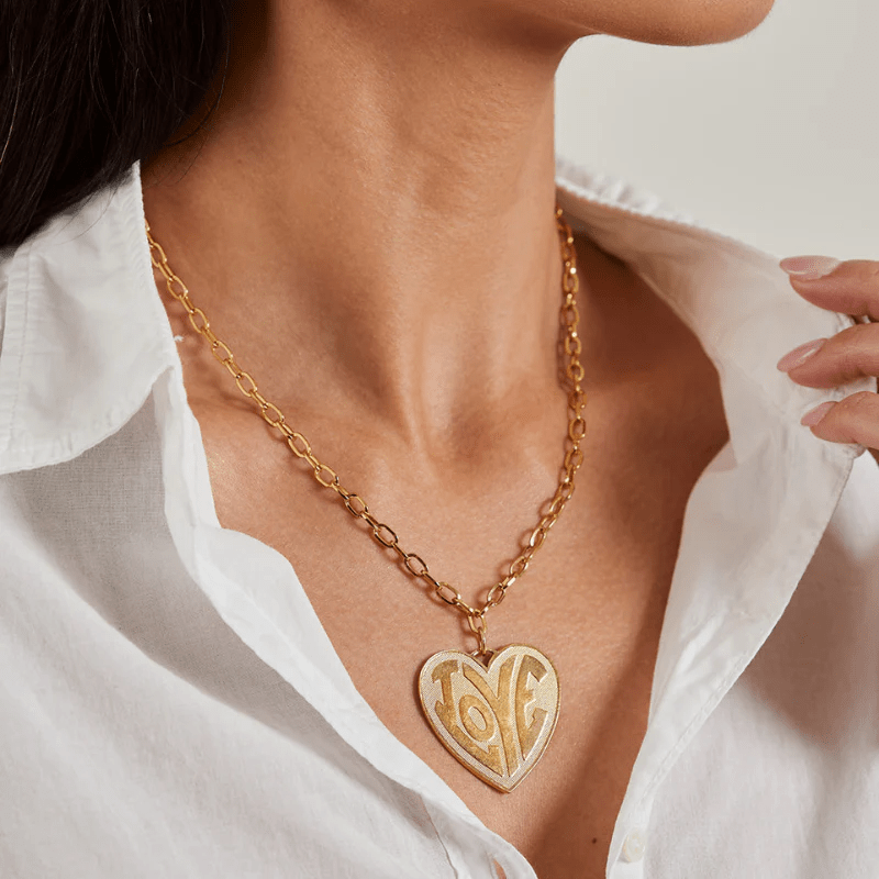 Love Heart Necklace - Persnickety Shop