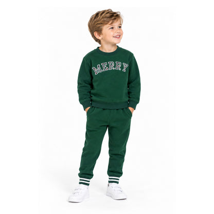 Bits & Bows Merry Plaid Signature Crewneck Sweatshirt