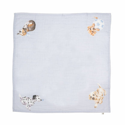 'LITTLE PAWS' DOG MUSLIN GIFT SET - Persnickety Shop