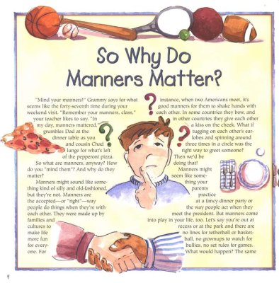 A LITTLE BOOK OF MANNERS FOR BOYS - Persnickety Shop