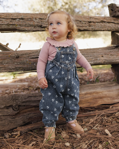 RYLEE + CRU VINTAGE OVERALL HEART DITSY