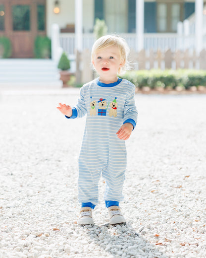Jellybean by Smock Candy Puppy Party Romper