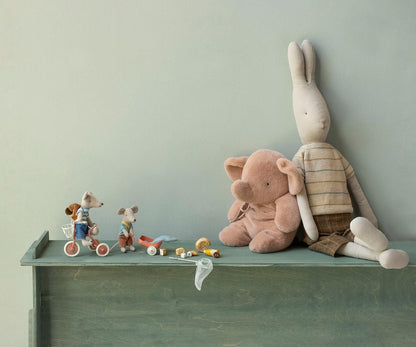 Maileg Elephant plush, Medium - Vintage rose