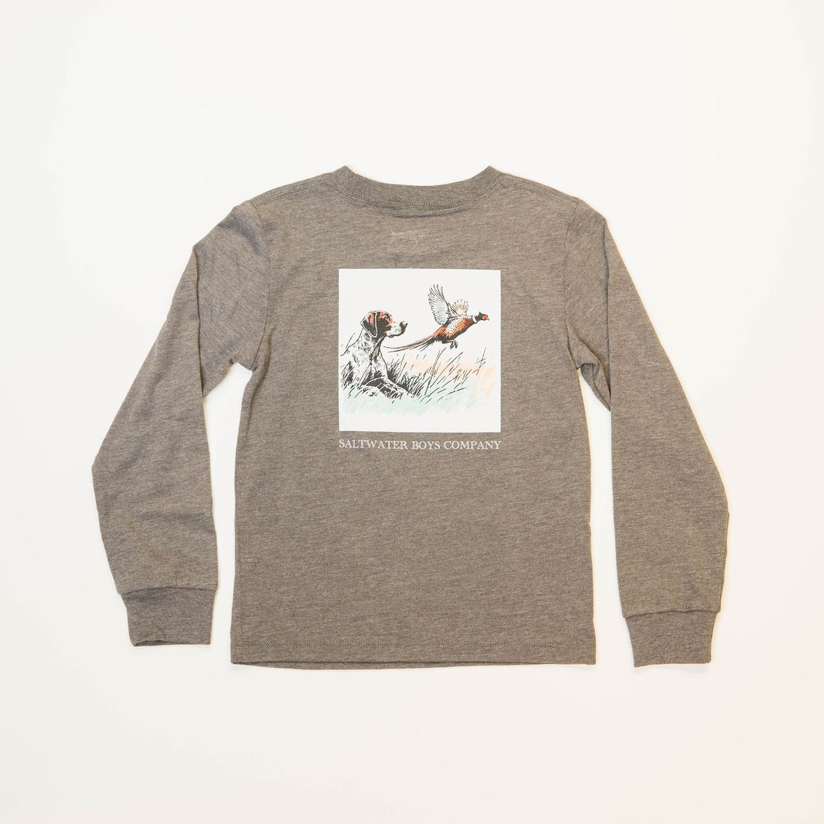 SALTWATER BOYS COMPANY GRAPHIC TEE-HUNT SCENE