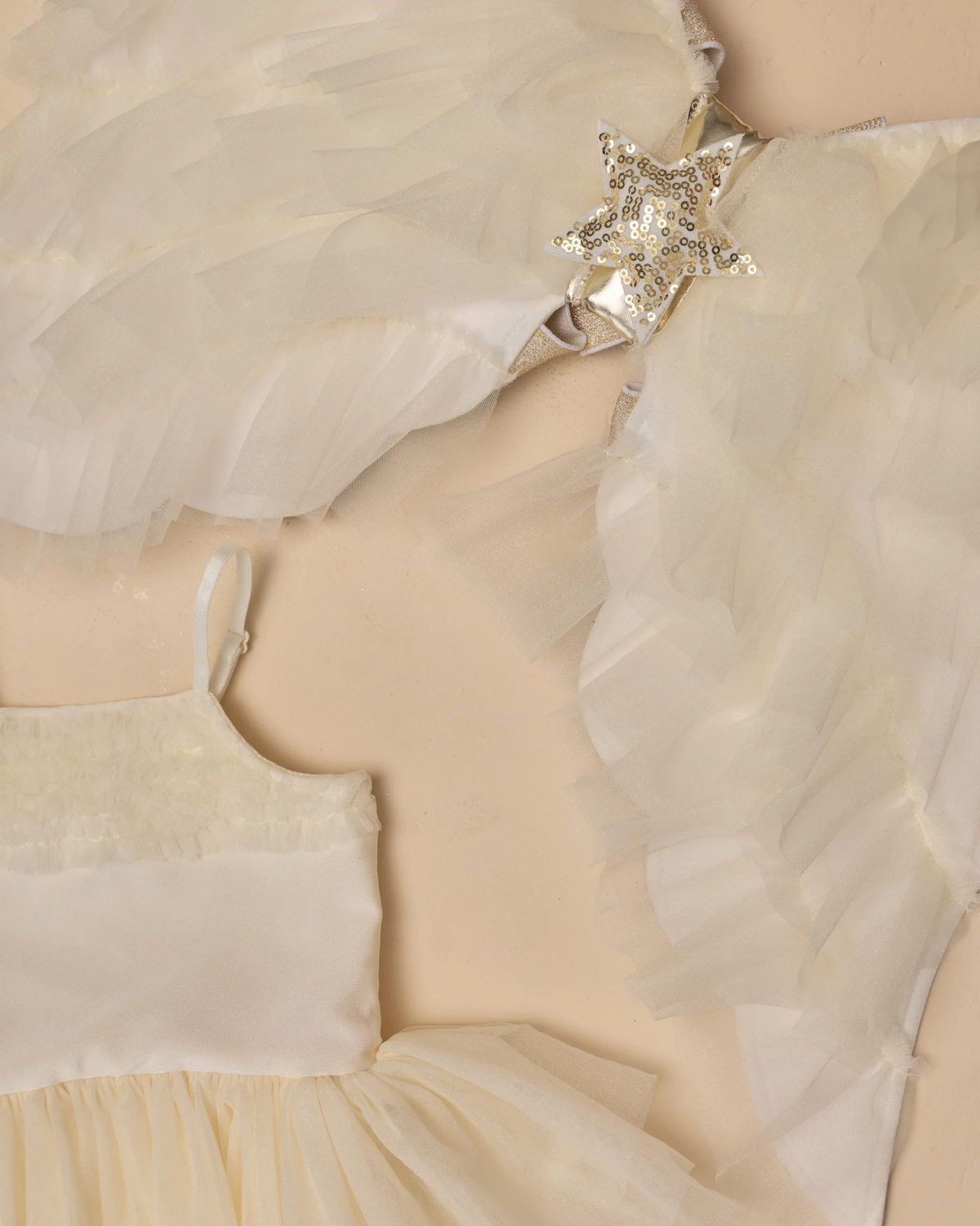 Noralee ANGEL WINGS IVORY SHIMMER