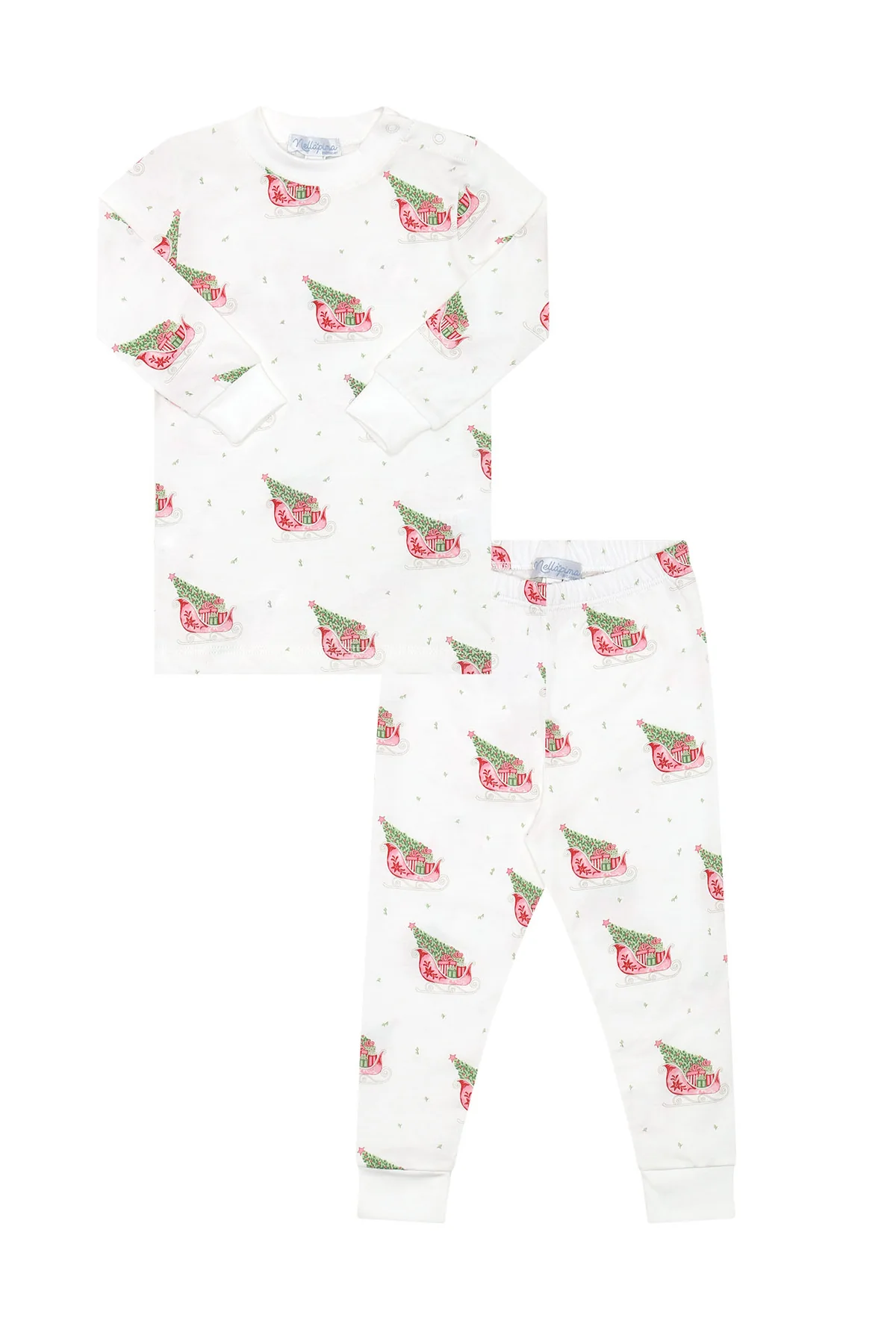 Nellapima Red Merry Sleighs Pajamas - Persnickety Shop