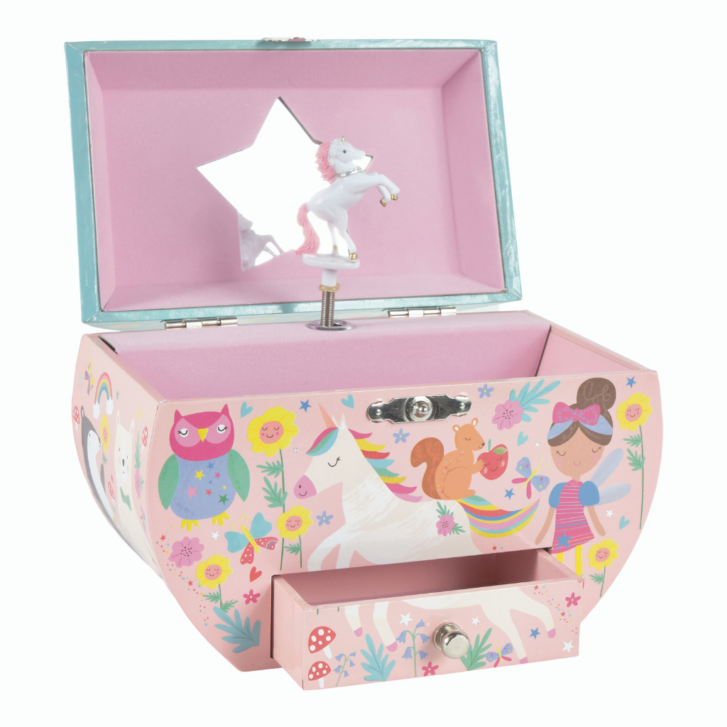 Rainbow Fairy Oval Jewellery Box - Persnickety Shop