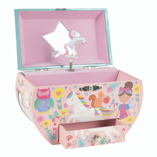 Rainbow Fairy Oval Jewellery Box - Persnickety Shop