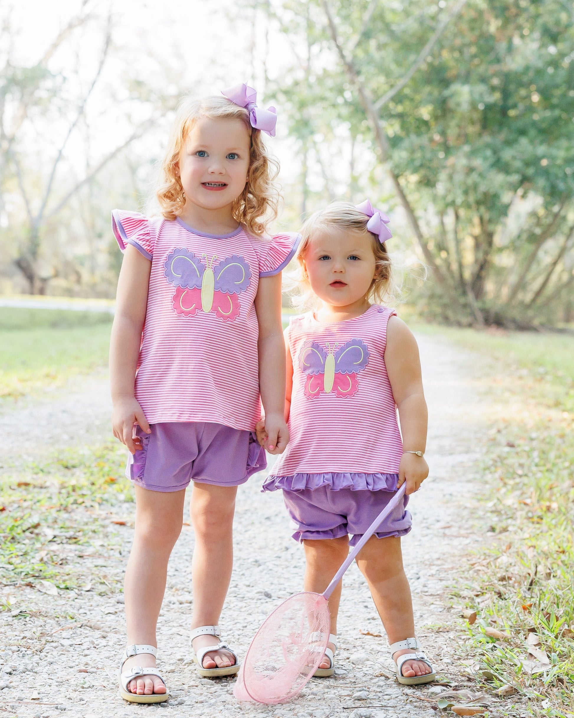 Jellybean Butterfly Kisses Swing Back Bloomer Set - Persnickety Shop