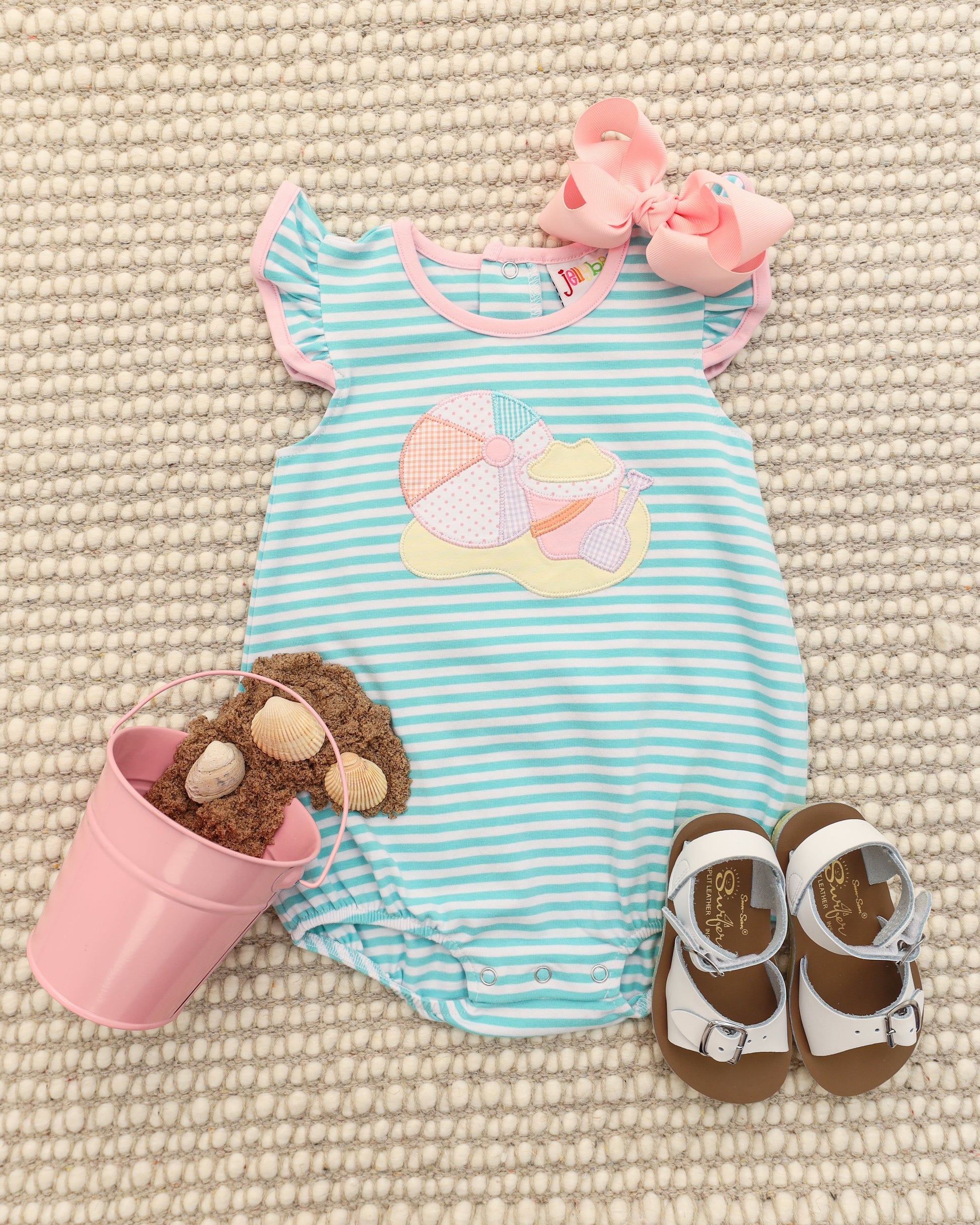 Jellybean Beach Days Flutter Bubble - Persnickety Shop