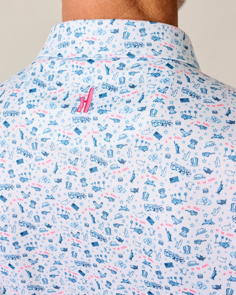 Johnnie-O Featherweight Performance JR Polo - JO Merica - Persnickety Shop