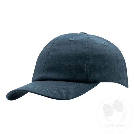 Wee Ones Boys and Girls Solid Cotton Twill Ball Cap EMBROIDERED Flag-Toddler - Persnickety Shop