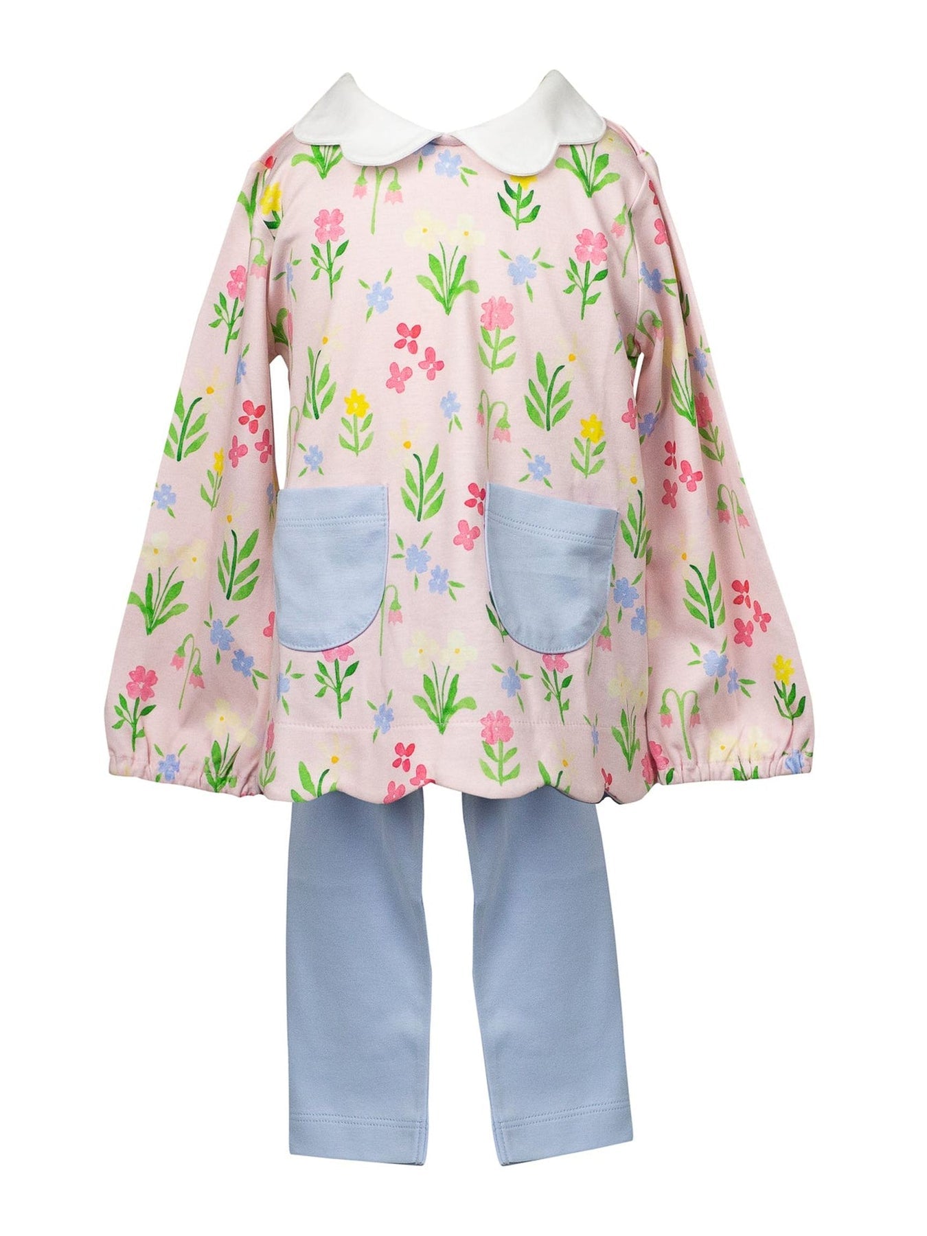The Proper Peony ENGLISH GARDEN L/S TUNIC SET - Persnickety Shop