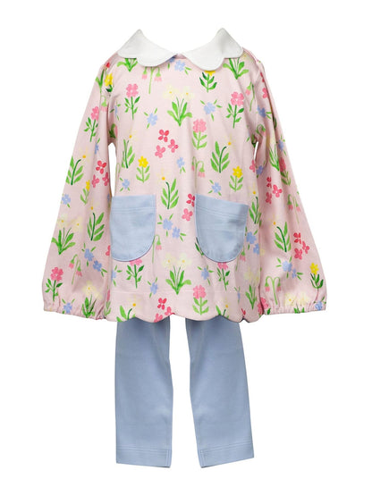 The Proper Peony ENGLISH GARDEN L/S TUNIC SET - Persnickety Shop