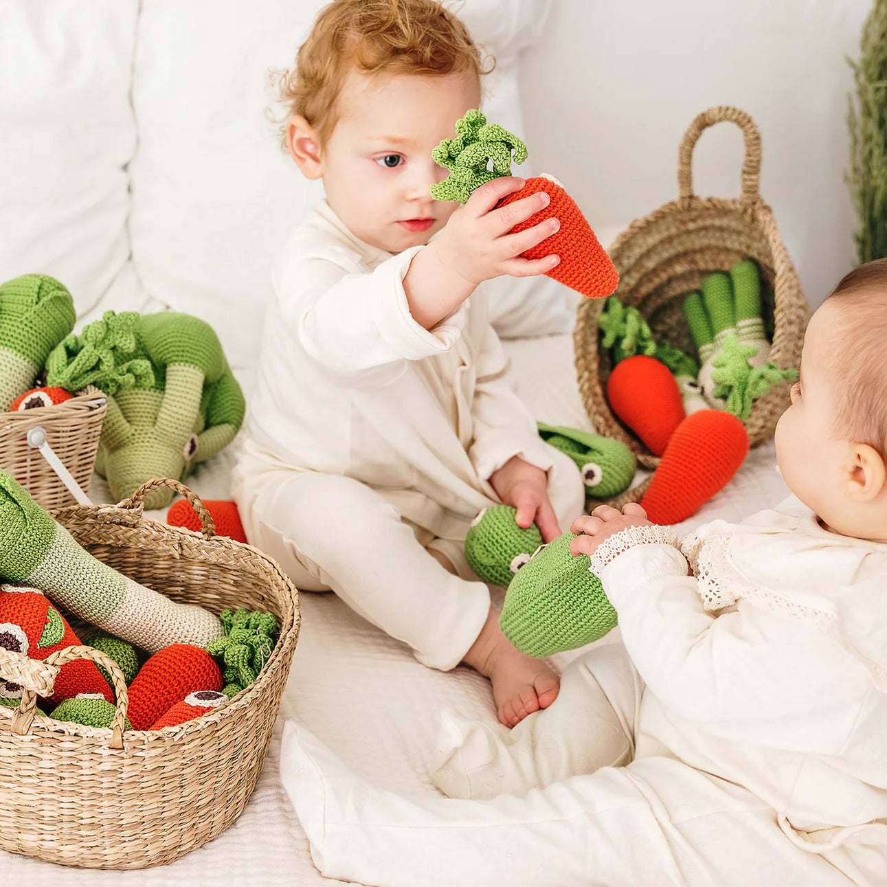 MyuM Veggy Rattles Without eyes - Persnickety Shop