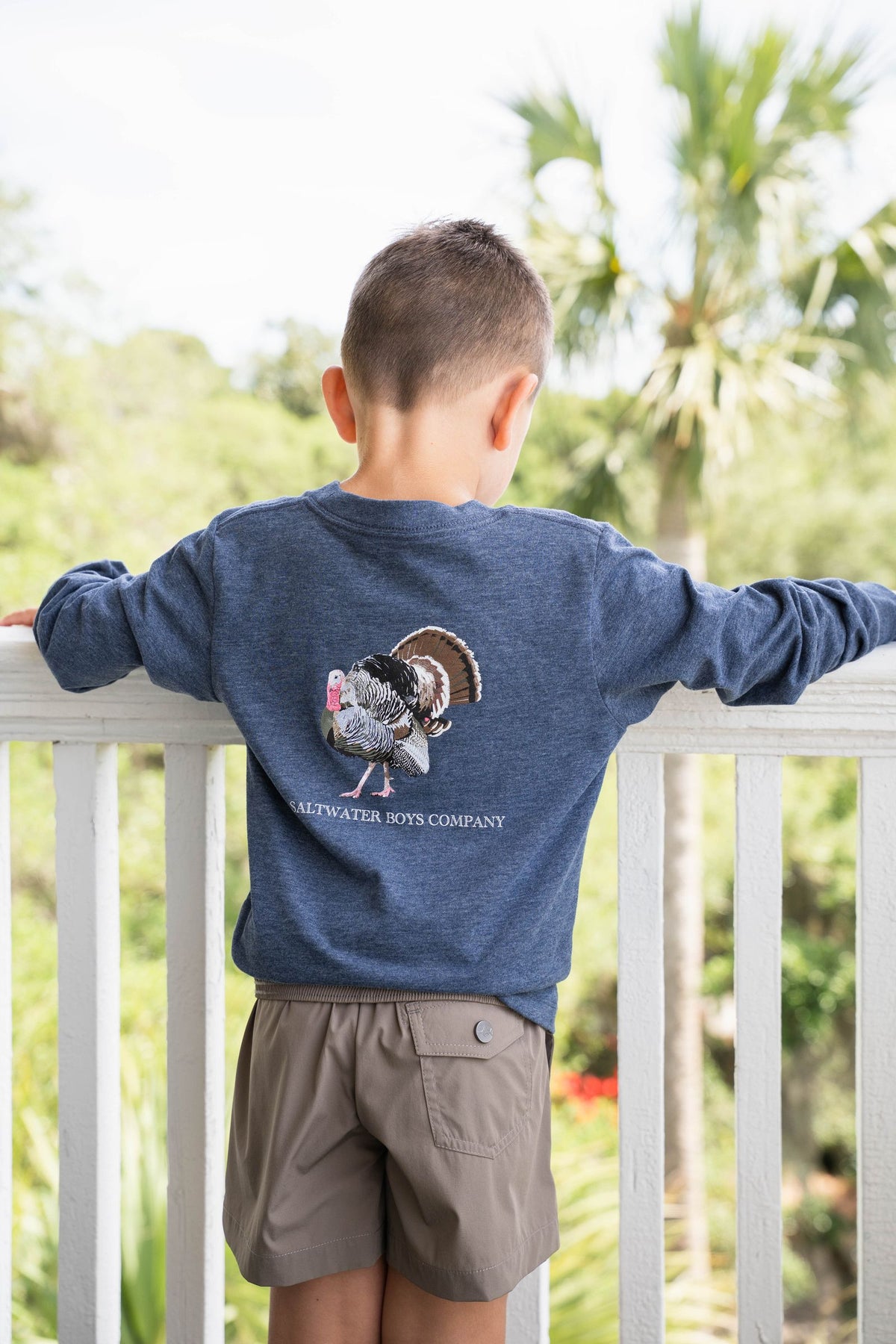 SALTWATER BOYS COMPANY GRAPHIC TEE-TURKEY