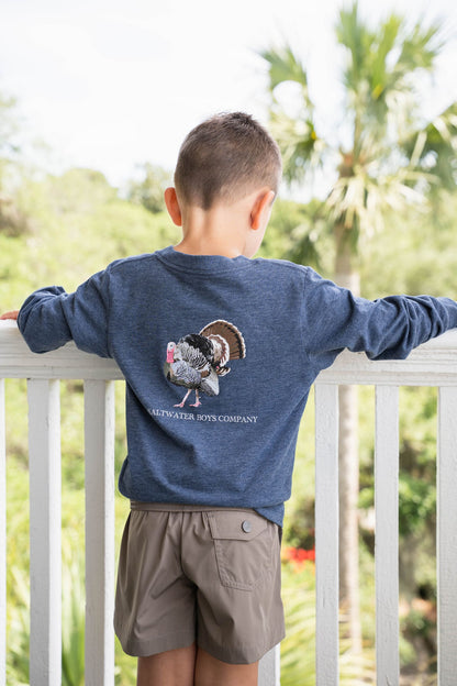 SALTWATER BOYS COMPANY GRAPHIC TEE-TURKEY