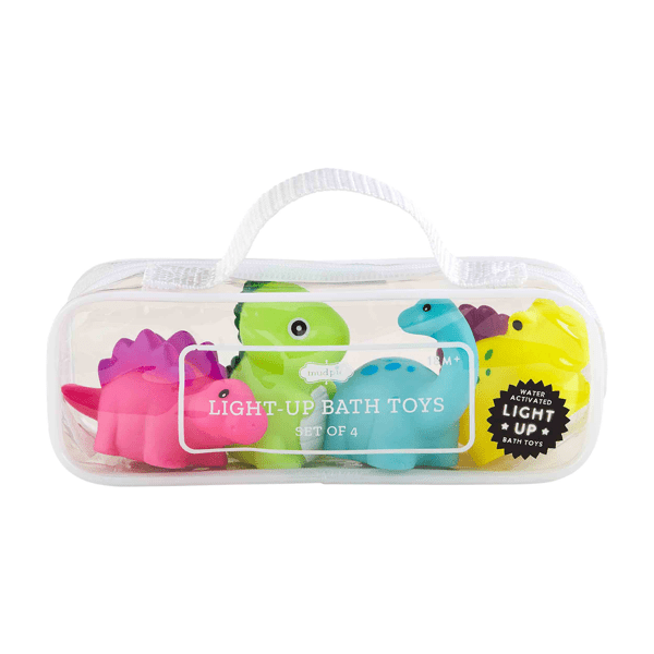 Dino Light-Up Bath Toy Set - Persnickety Shop