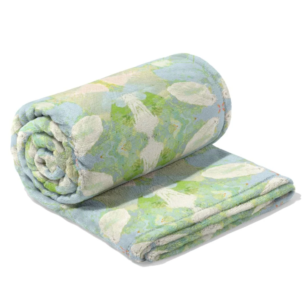 Elephant Falls Fleece Blanket - Persnickety Shop