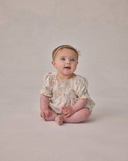 Noralee HAZEL ROMPER MIST ENGLISH ROSE - Persnickety Shop