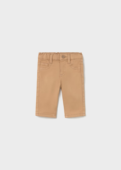 Mayoral Baby Boy Caramel Twill Trousers