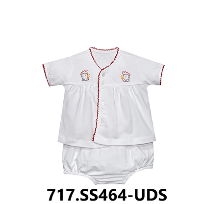 Garnet/Black Unisex Diaper  Set