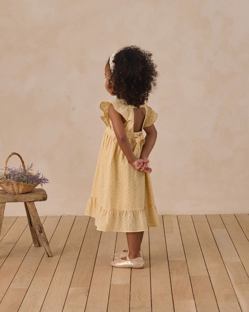 LUCY DRESS LEMON - Persnickety Shop