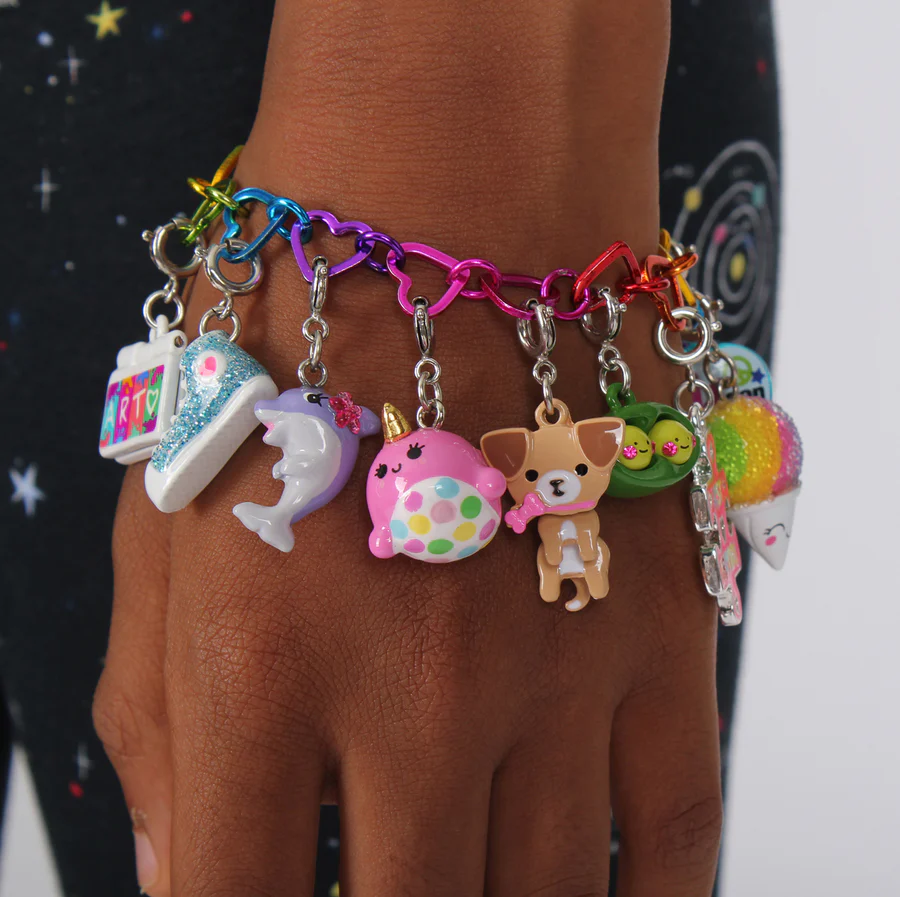 CHARM IT® Pink Narwhal Charm