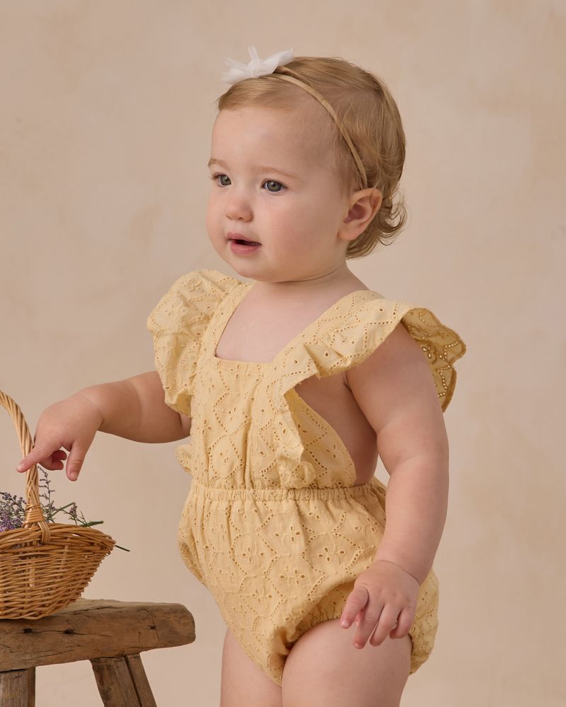 FLUTTER TULLE HEADBAND IVORY - Persnickety Shop