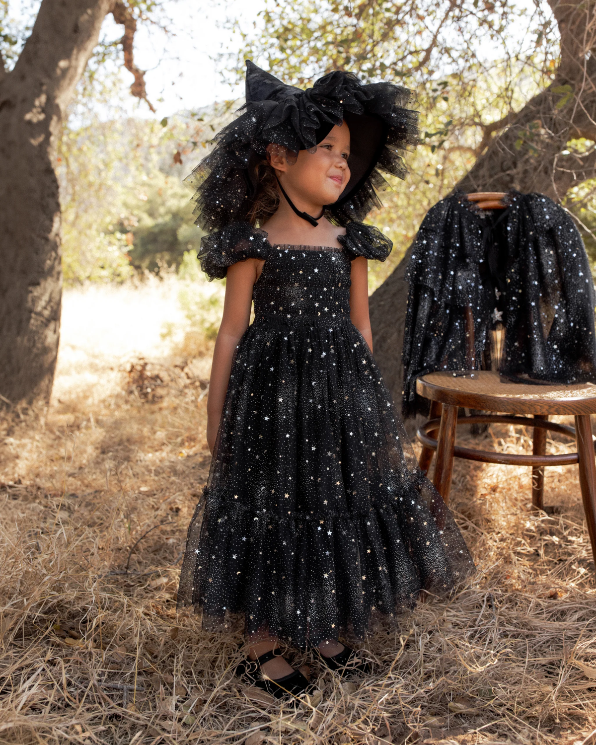 Noralee TULLE CAPE BLACK