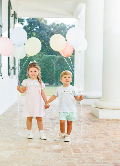 Magical Balloons Banded Short Set