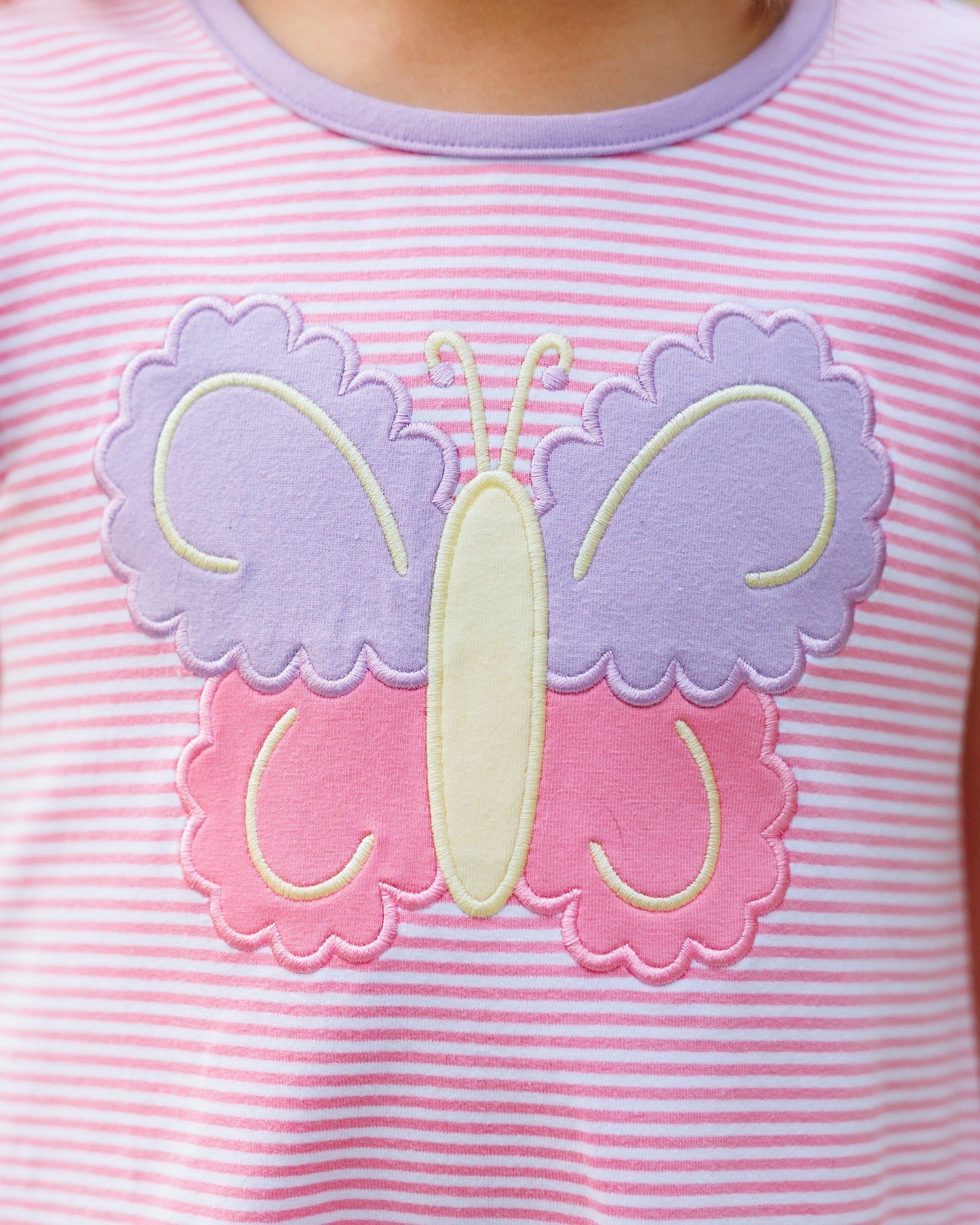 Jellybean Butterfly Kisses Flutter Dress - Persnickety Shop