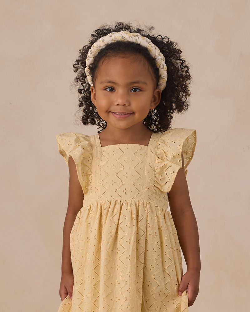LUCY DRESS LEMON - Persnickety Shop