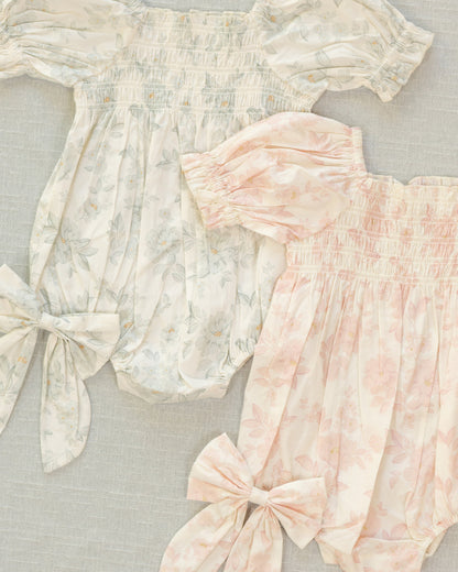 Noralee HAZEL ROMPER MIST ENGLISH ROSE - Persnickety Shop
