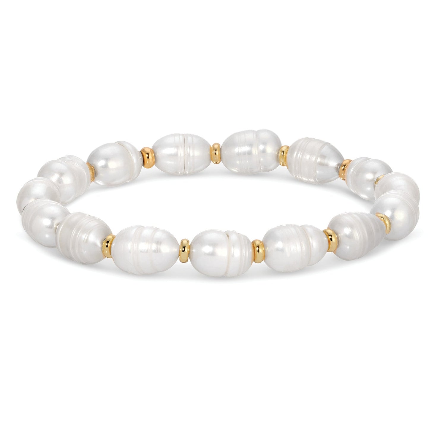Pearl Obsession Stretch Bracelet big - Persnickety Shop