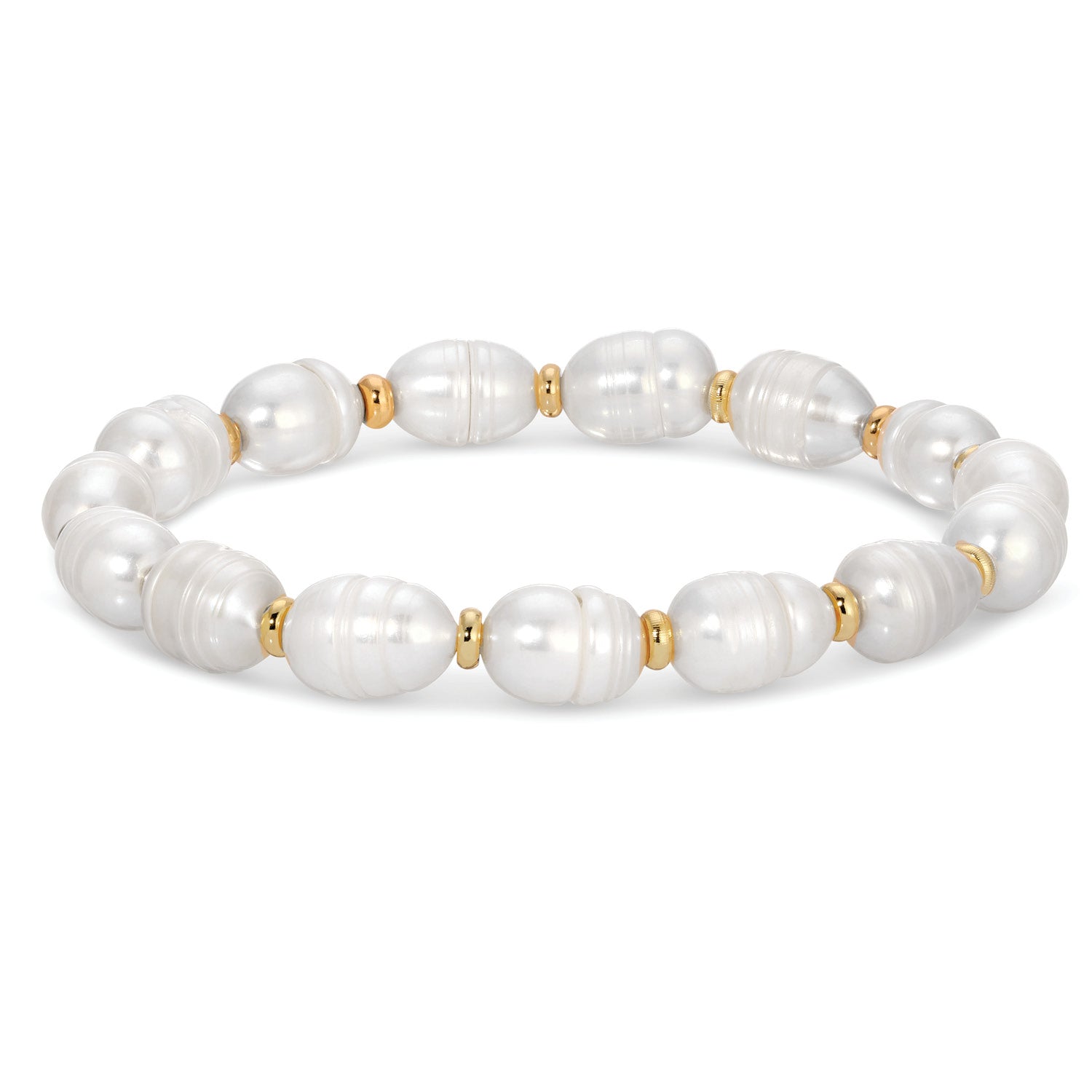 Pearl Obsession Stretch Bracelet big - Persnickety Shop